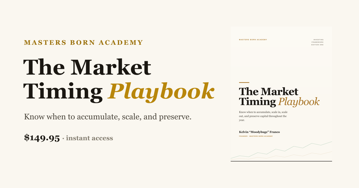 The Market Timing Playbook
